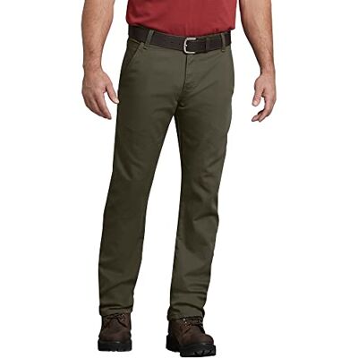 Dickies Byxor för män, tuff snickare byxor för män, tuff snickare, Stengods mossa, 36W / 34L Dickies Byxor för män, tuff snickare byxor för män, tuff snickare, Stengods mossa, 36W / 34L