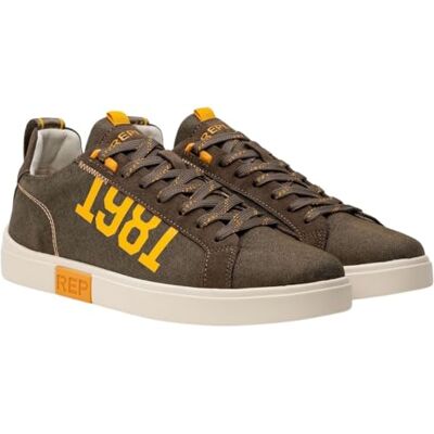 Replay herr POLYS Denim 81 sneakers, 2510 MIL GRN orange, 42 EU, 2510 Mil Grn Orange, 42 EU Replay herr POLYS Denim 81 sneakers, 2510 MIL GRN orange, 42 EU, 2510 Mil Grn Orange, 42 EU