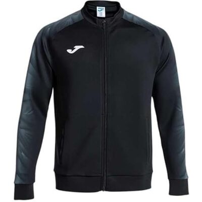 Joma Tröja för män Elite XI Dragkedja, Svart antracit, XXL Joma Tröja för män Elite XI Dragkedja, Svart antracit, XXL