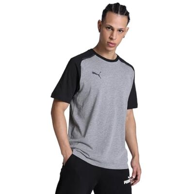 PUMA Teamcup T-shirt med smal passform för män PUMA Teamcup T-shirt med smal passform för män
