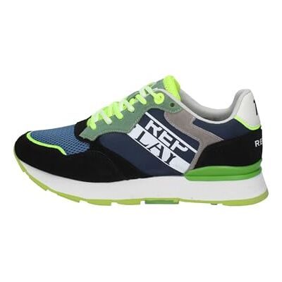 Replay Arthur multi-sneakers, 040 marinblå, 46 EU, 040 Marin, 46 EU Replay Arthur multi-sneakers, 040 marinblå, 46 EU, 040 Marin, 46 EU