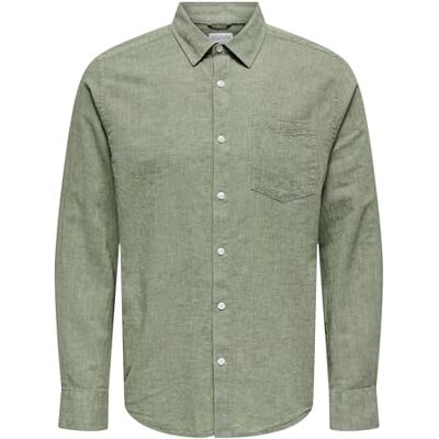 Only & Sons ONSCAIDEN Life REG LS 1 biltröja NOOS, träsk, XXL Only & Sons ONSCAIDEN Life REG LS 1 biltröja NOOS, träsk, XXL