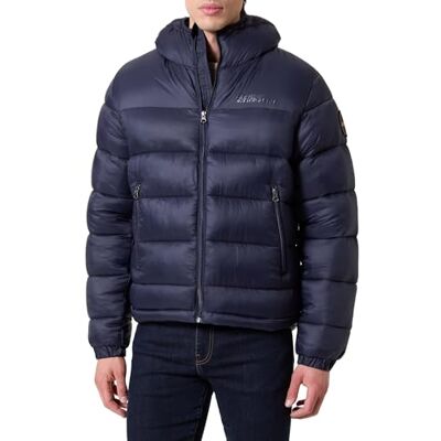 Napapijri Arnel Puffer Jacket Blue Marine, Blå, 3XL Napapijri Arnel Puffer Jacket Blue Marine, Blå, 3XL