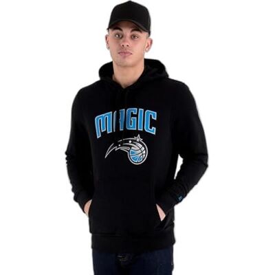 New Era We NBA Regular Hoody Orlmag Blk Sweatshirt för män New Era We NBA Regular Hoody Orlmag Blk Sweatshirt för män