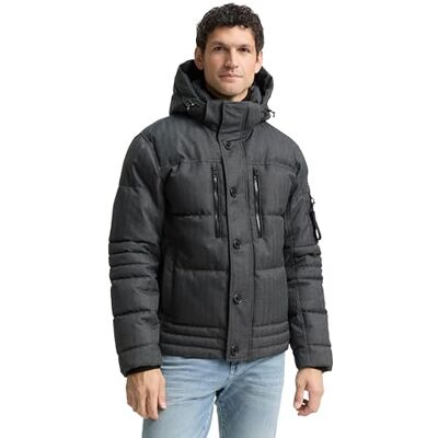 TOM TAILOR herr 1048485 jacka, 38388-antracit melange fiskbensben, S, 38388 – Antracit Melange fiskben, S TOM TAILOR herr 1048485 jacka, 38388-antracit melange fiskbensben, S, 38388 – Antracit Melange fiskben, S