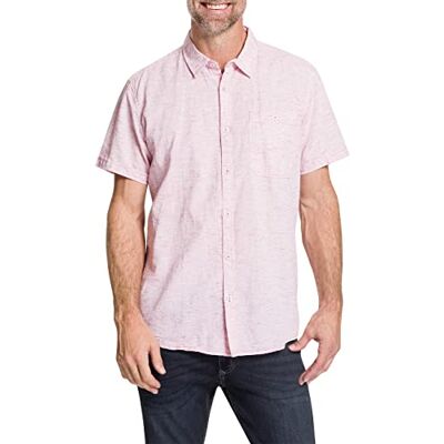 Pioneer Kent skjorta för män, Garnet Rose, S, Granatros, S Pioneer Kent skjorta för män, Garnet Rose, S, Granatros, S