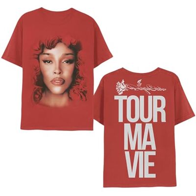 Doja Cat Doja katt ros t-shirt EU L Doja Cat Doja katt ros t-shirt EU L