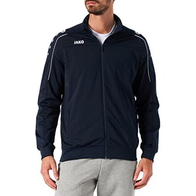 JAKO herr polyesterjacka Classico jacka marinblå 4XL JAKO herr polyesterjacka Classico jacka marinblå 4XL