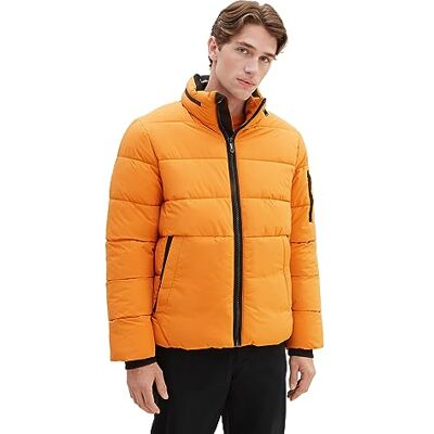 TOM TAILOR Herr 1037333 jacka, 32243-tomatkräm orange, S, 32243 – Tomatkräm orange, S TOM TAILOR Herr 1037333 jacka, 32243-tomatkräm orange, S, 32243 – Tomatkräm orange, S