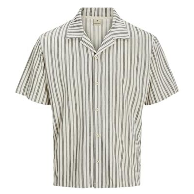 JACK & JONES Jprbluleo Ss skjorta för män, Molndansare, M JACK & JONES Jprbluleo Ss skjorta för män, Molndansare, M