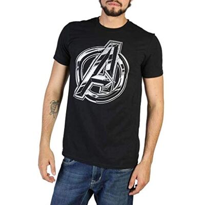 Marvel The Avengers Infinity Logo T-shirt för män, Svart (svart blk), XL Marvel The Avengers Infinity Logo T-shirt för män, Svart (svart blk), XL
