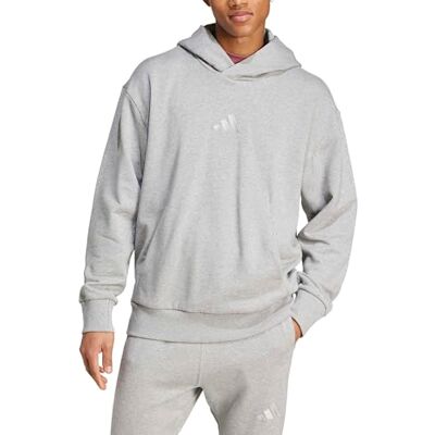 adidas Mezczyzni ALL SZN FRENCH TERRY HOODIE, medium grey heather, L adidas Mezczyzni ALL SZN FRENCH TERRY HOODIE, medium grey heather, L