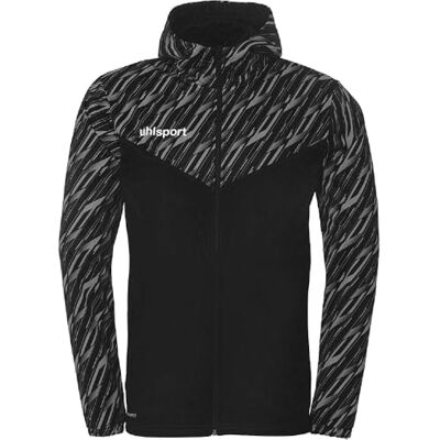 uhlsport Fotboll Progressive 28 Multi Hood jacka – träningsjacka sportjacka sweatshirtskjorta med huva och ståkrage uhlsport Fotboll Progressive 28 Multi Hood jacka – träningsjacka sportjacka sweatshirtskjorta med huva och ståkrage