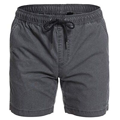 Quiksilver herr Walk Shorts Taxer 43 cm – elastiska shorts för män SVART Medium Quiksilver herr Walk Shorts Taxer 43 cm – elastiska shorts för män SVART Medium