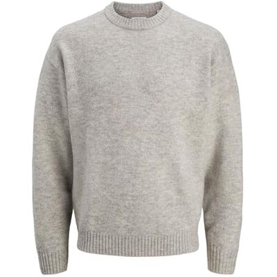 JACK & JONES herrtröja JJESOHO Ollie Knit crew neck – avslappnad passform JACK & JONES herrtröja JJESOHO Ollie Knit crew neck – avslappnad passform
