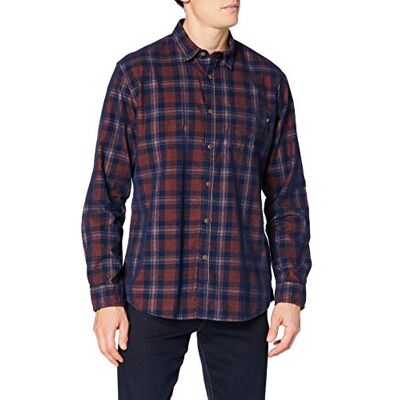 Pioneer herr Shirt longsleeve Check skjorta med Button-Down-krage Pioneer herr Shirt longsleeve Check skjorta med Button-Down-krage
