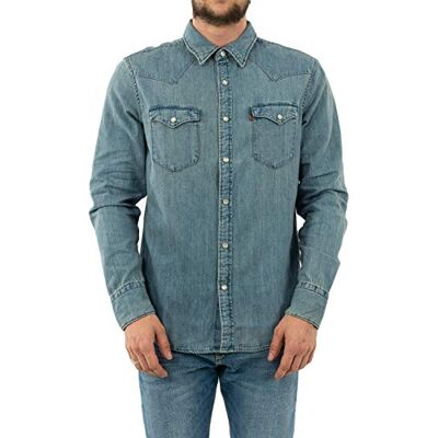 Levi's herr Tröja Barstow Western Standard, Red Cast Stone, S Levi's herr Tröja Barstow Western Standard, Red Cast Stone, S