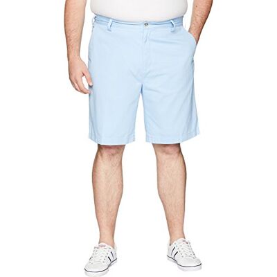 Nautica herr uppdaterad bomull twill platt framsida chino kort vardaglig Nautica herr uppdaterad bomull twill platt framsida chino kort vardaglig