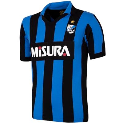 Inter 1986 Retro fotbollströja Unisex Vuxen Inter 1986 Retro fotbollströja Unisex Vuxen