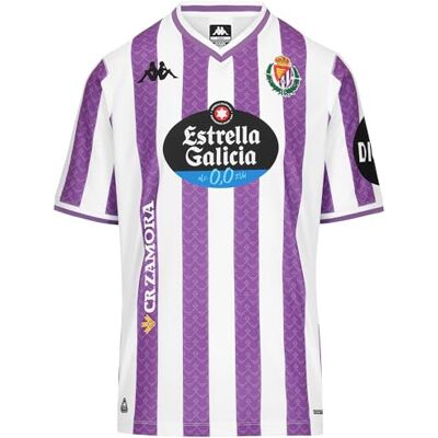 Kappa Valladolid officiell fotbollströja för män, lila Kappa Valladolid officiell fotbollströja för män, lila