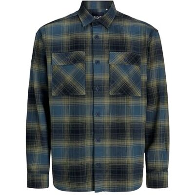 R.d.d. royal denim division R.d. Royal denim division Rddcharles Check Overshirt L/S Sn, Skalbagge, M R.d.d. royal denim division R.d. Royal denim division Rddcharles Check Overshirt L/S Sn, Skalbagge, M