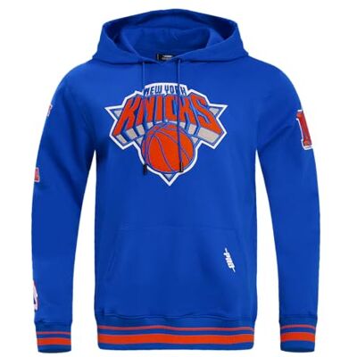 Pro Standard herr NBA retro klassiker M Rib FLC Po huvtröja sweatshirt med huva, kungsblå/orange, XL, Kungsblå/orange, XL Pro Standard herr NBA retro klassiker M Rib FLC Po huvtröja sweatshirt med huva, kungsblå/orange, XL, Kungsblå/orange, XL