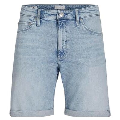 JACK & JONES herr Jjirick Jjievan shorts Am 407, Blå denim, S JACK & JONES herr Jjirick Jjievan shorts Am 407, Blå denim, S
