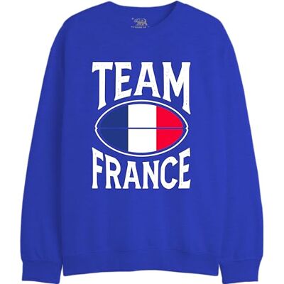 REPUBLIC OF CALIFORNIA "Team France" UXREPCZSW041 Sweatshirt för herr, kunglig, storlek L, Kunglig, L REPUBLIC OF CALIFORNIA "Team France" UXREPCZSW041 Sweatshirt för herr, kunglig, storlek L, Kunglig, L