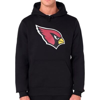 New Era Arizona Cardinals NFL Team Logo huvtröja svart New Era Arizona Cardinals NFL Team Logo huvtröja svart