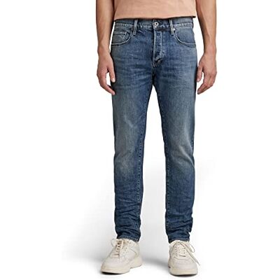 G-STAR RAW 3301 Slim B herr Jeans, Blau (Faded Santorini C911-c767), 27W / 30L G-STAR RAW 3301 Slim B herr Jeans, Blau (Faded Santorini C911-c767), 27W / 30L