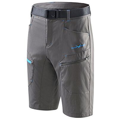 Black Crevice Mäns trekking shorts, antracit, S Black Crevice Mäns trekking shorts, antracit, S