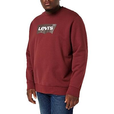 Levi's Graphic Crew Sweatshirt för män, Batwing Crew Port, S Levi's Graphic Crew Sweatshirt för män, Batwing Crew Port, S