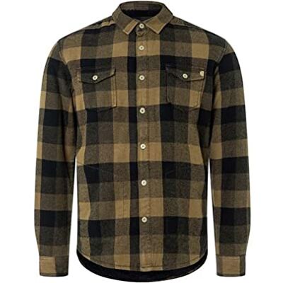 Timezone Overtröja för män, Deep Olive Check, XXL Timezone Overtröja för män, Deep Olive Check, XXL