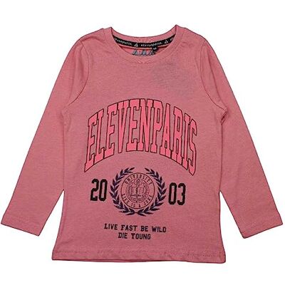 ELEVEN PARIS T-shirt för pojkar, Ljusrosa, 10 �r ELEVEN PARIS T-shirt för pojkar, Ljusrosa, 10 �r