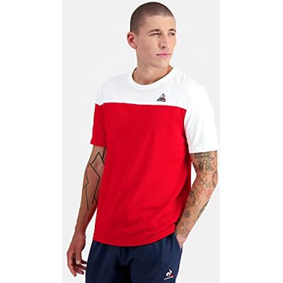Le Coq Sportif Bat tee SS N°3 M Rouge Elektro/n.opticalLE Unisex Vuxen Storlek S Le Coq Sportif Bat tee SS N°3 M Rouge Elektro/n.opticalLE Unisex Vuxen Storlek S