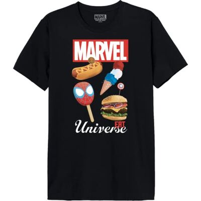 Marvel T-shirt herr, svart, XS Marvel T-shirt herr, svart, XS