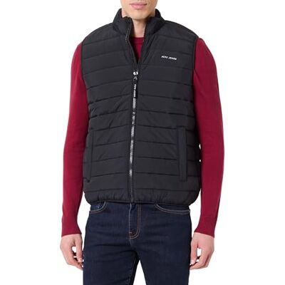 Pepe Jeans M Light Puffer Jacket, svart (svart), S herr, Svart, S Pepe Jeans M Light Puffer Jacket, svart (svart), S herr, Svart, S