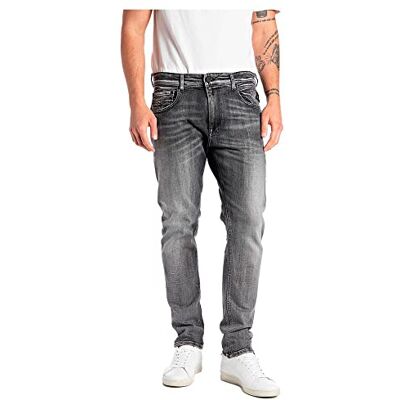 Replay Johnfrus jeans herr, 096 medium grå, 36W x 34L Replay Johnfrus jeans herr, 096 medium grå, 36W x 34L