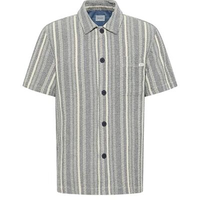 MUSTANG Style Holiday, Blå Dobby Stripe 12740, XXL MUSTANG Style Holiday, Blå Dobby Stripe 12740, XXL