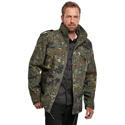 Brandit M65 Standard utomhusjacka parkas M65 B-3108, Flerfärgad (flänsgarn 14), XL Brandit M65 Standard utomhusjacka parkas M65 B-3108, Flerfärgad (flänsgarn 14), XL
