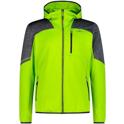CMP Herr Grid Tech Fleece Jacka Med Fast Huva Jacka Herr CMP Herr Grid Tech Fleece Jacka Med Fast Huva Jacka Herr