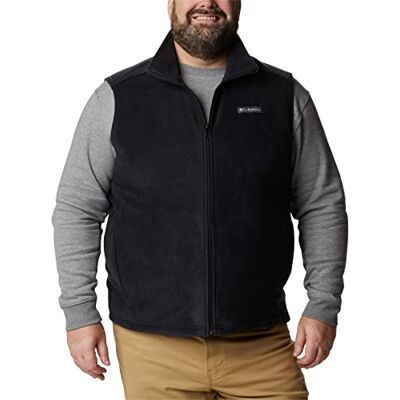 Columbia För Män Fleeceväst Steens Mountain väst,Svart,5XL Columbia För Män Fleeceväst Steens Mountain väst,Svart,5XL