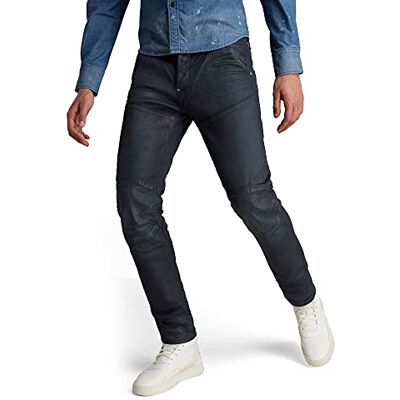 G-STAR RAW herr 5620 3D smala jeans (2-pack), Blå (Dry Waxed Cobler 51025-8968-a887), 34W / 30L G-STAR RAW herr 5620 3D smala jeans (2-pack), Blå (Dry Waxed Cobler 51025-8968-a887), 34W / 30L