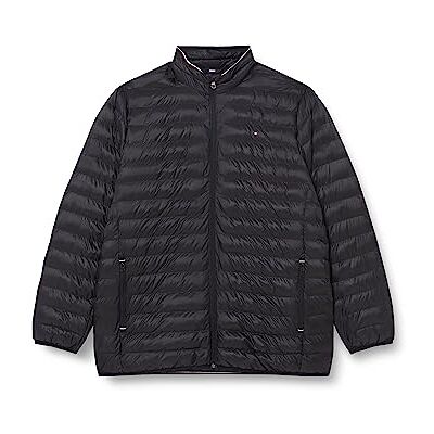 Tommy Hilfiger BT-packbar återvunnen jacka-B vävd, svart, XXL, Svart Tommy Hilfiger BT-packbar återvunnen jacka-B vävd, svart, XXL, Svart