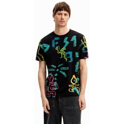 Desigual TS_ARGIDER, 2000, S, svart, S Desigual TS_ARGIDER, 2000, S, svart, S