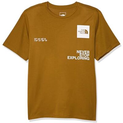 THE NORTH FACE NF0A894S1OB1 Grafiska boxar Foundation SS T-shirt herr moss grön storlek S, Moss Green, S THE NORTH FACE NF0A894S1OB1 Grafiska boxar Foundation SS T-shirt herr moss grön storlek S, Moss Green, S