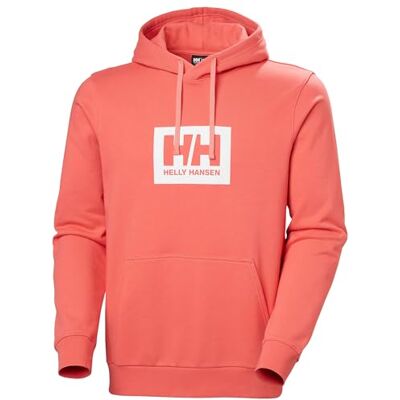Helly Hansen herr Hh Box huvtröja, röd, S, Röd, S Helly Hansen herr Hh Box huvtröja, röd, S, Röd, S