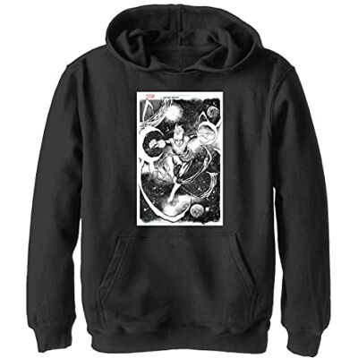 Marvel Sketch Hoodie, pojkar, svart, S, svart, S Marvel Sketch Hoodie, pojkar, svart, S, svart, S