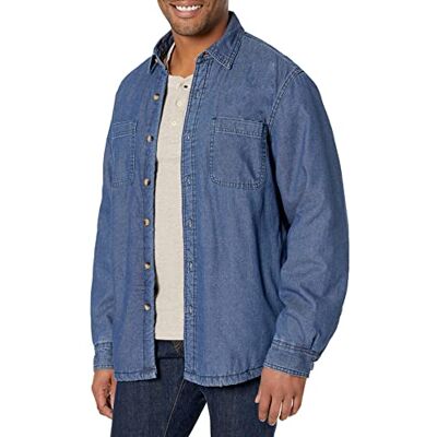 Wrangler Authentics herrskjorta med knappar, Indigo, XL Wrangler Authentics herrskjorta med knappar, Indigo, XL