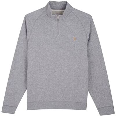 Perry Ellis FARAH® Sweatshirt för män, GRÅ, XS Perry Ellis FARAH® Sweatshirt för män, GRÅ, XS